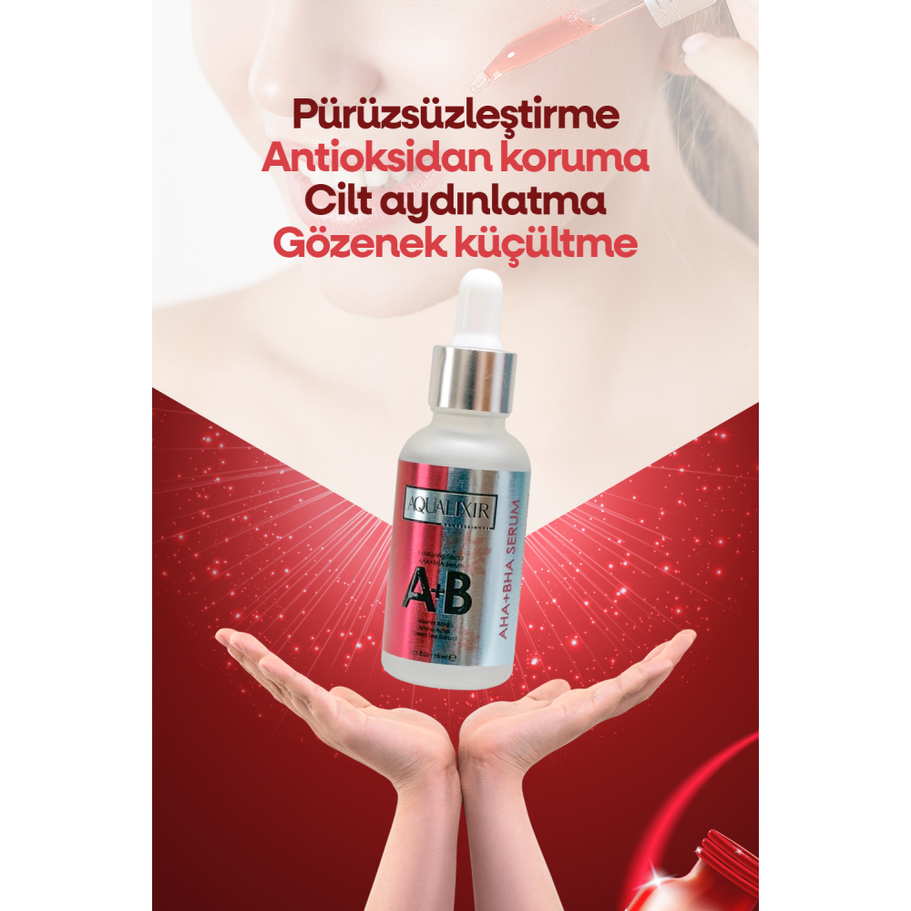 Aha & Bha Canlandırıcı & Ve Nemlendirici Serum 30 ML